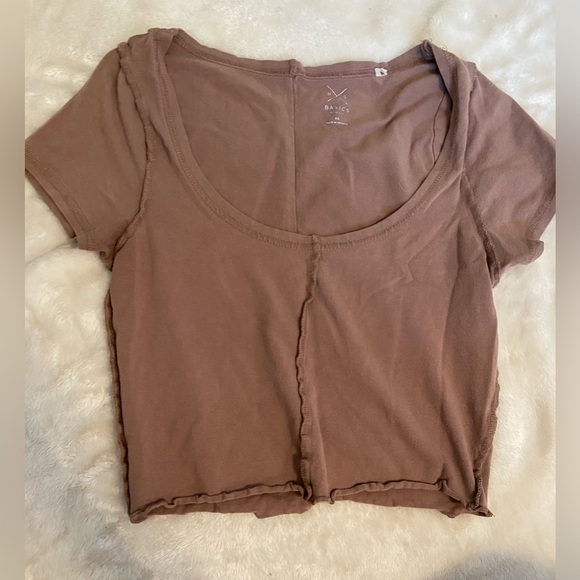 XS PacSun Basics Crop Top - Picture 1 of 2